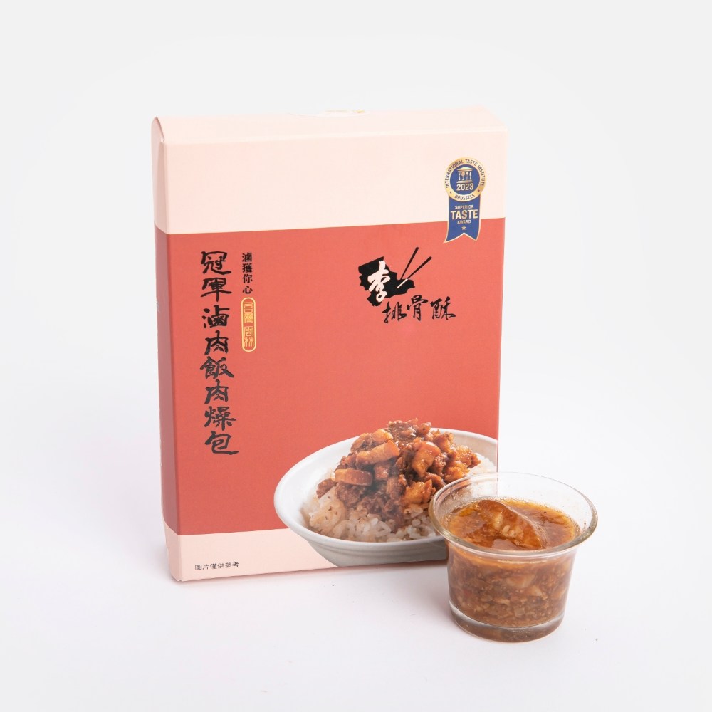 惜福食品|李排骨酥滷獲你心_冠軍肉燥包150Gx3入:圖片 3
